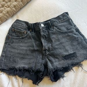 Levi’s high waisted shorts